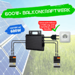 Balkonkraftwerk Hoymiles Limitierung inkl. Zertifikat*