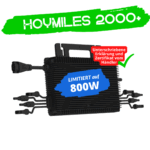 Hoymiles 2000+ 16A & 800W Drosselung*