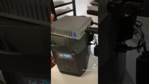 Deye Balkonkraftwerk mit Speicher für Nachteinspeisung