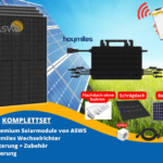 Premium ASWS Balkonkraftwerk inkl. Halterung