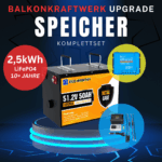 2,5kWh DIY Speicher für Balkonkraftwerke