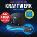 Kleingarten Kraftwerk 24V