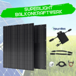 superLIGHT Balkonkraftwerk
