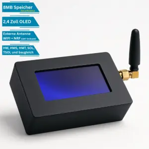 OpenDTU-OnBattery V5.0 HM/HMS/HMT großes Display und externe Antennen