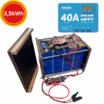 3,5kWh LiFePO4 Bausatz inkl. Laderegler für Balkonkraftwerke