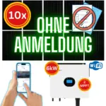 4500Wp Offgrid / Inselanlage 6000W Ausgangsleistung