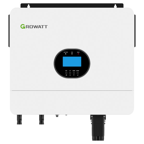 6000W Inselwechselrichter mit Netzumschaltung bei leerem Akku Growatt SPF6000