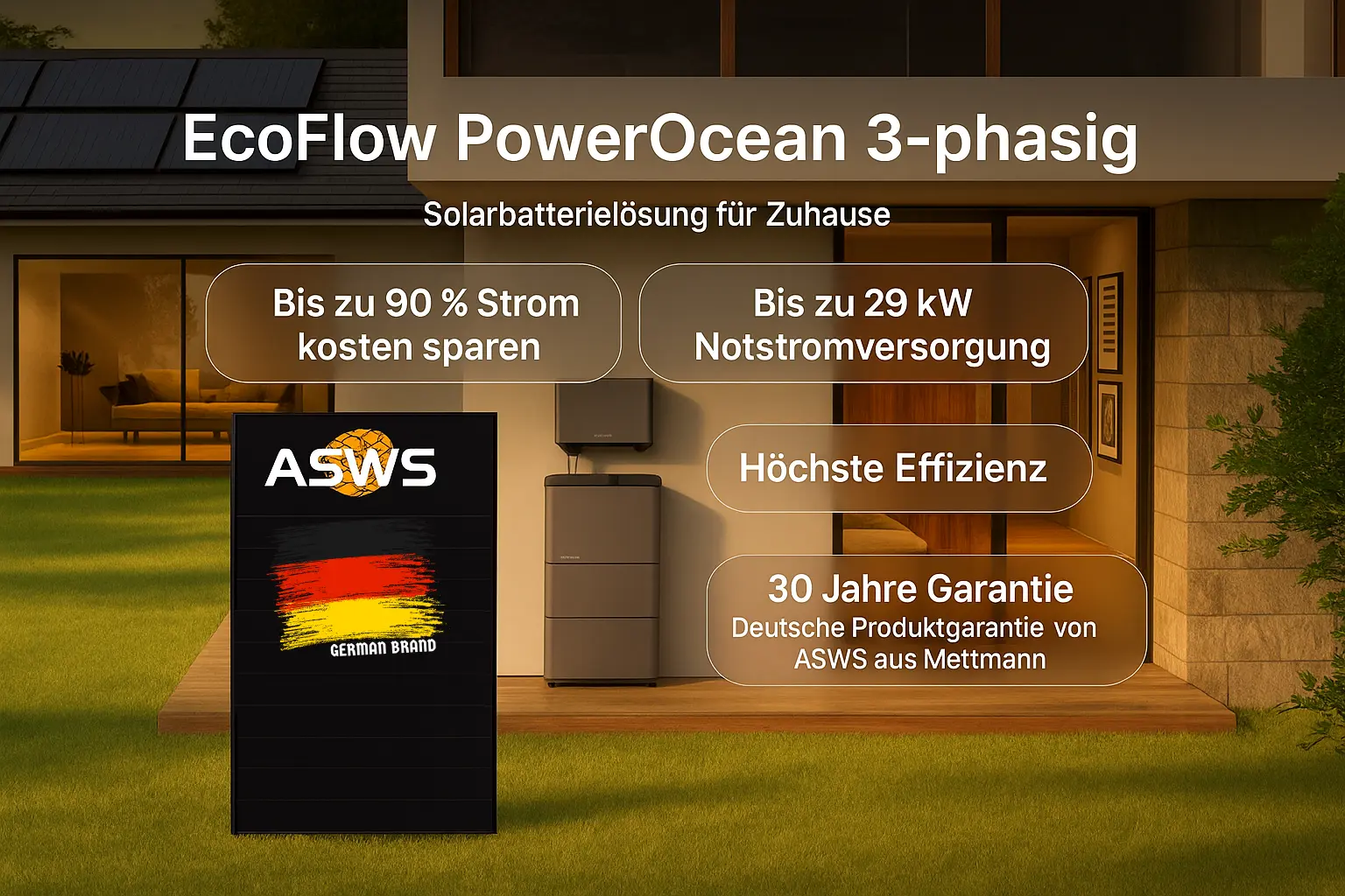 EcoFlow PowerOcean 3-phasig