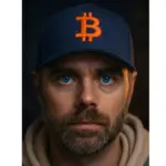 Bitcoin Cap - 3D - Maschinell bestickt - Made in Germany – Bild 2