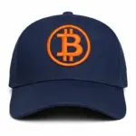 Bitcoin Cap - 3D - Maschinell bestickt - Made in Germany – Bild 3
