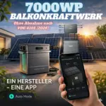7000W Zendure "Balkonkraftwerk" bis 34,56kWh Speicher