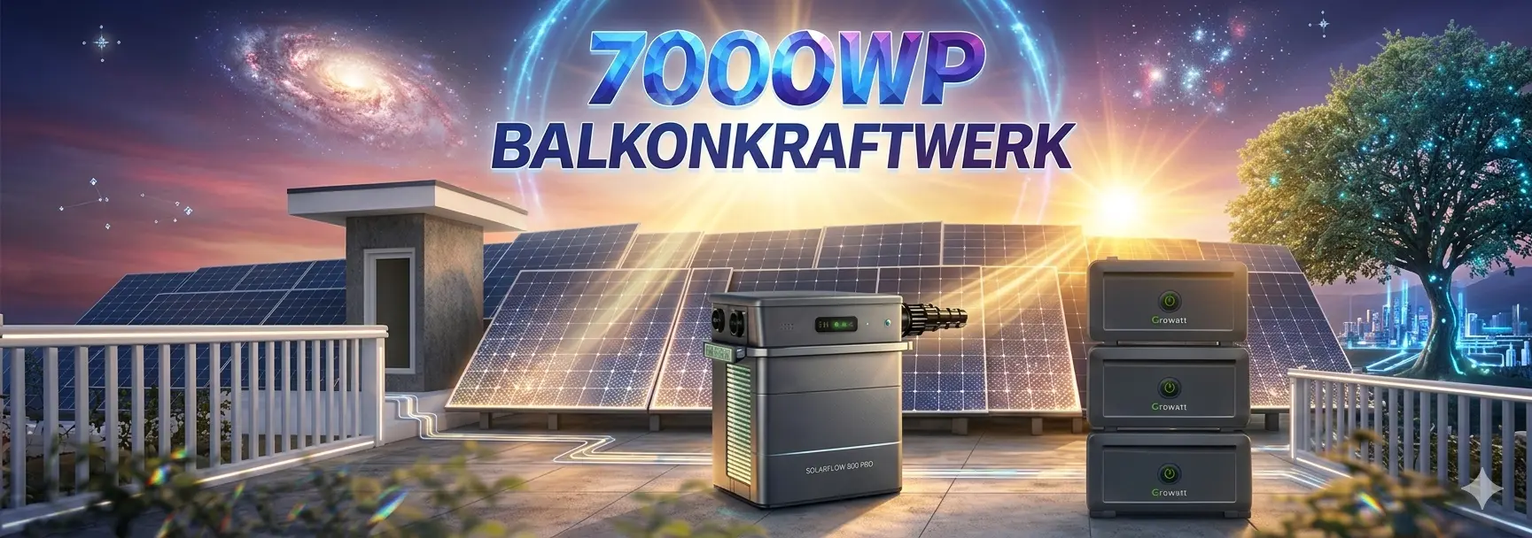 7000Wp Balkonkraftwerk
