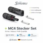 MC4 Stäubli Stecker-Buchse Paar