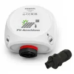 Wieland Einspeisebox mit Stecker und PV-Aufdruck